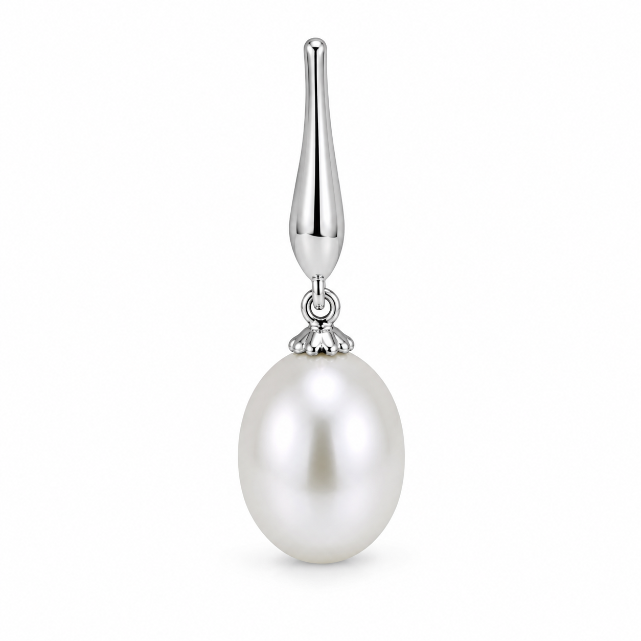 Elegant Pearl Drop Pendant Necklace